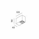 Wever & Ducré Plano Petit Surface 1.0 Plafondlamp