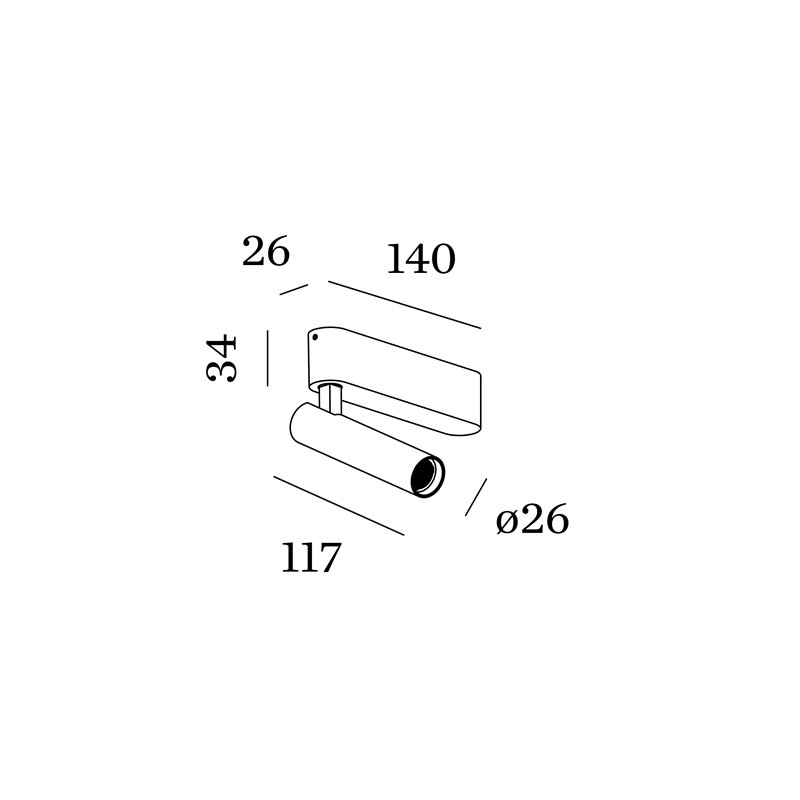Wever & Ducré Match Surface 1.0 Plafondlamp