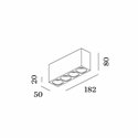 Wever & Ducré Pirro Spot Surface 4.0 Plafondlamp