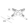 Wever & Ducré X-Feed 3-Phase Track
