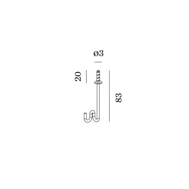 Wever & Ducré Hook Standard Multi Suspension Hook