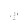 Wever & Ducré Pole 200 Stipo | With Fixation Plate