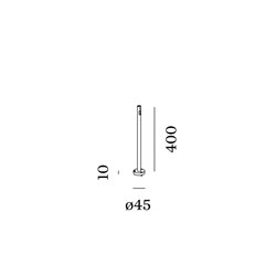 Wever & Ducré Pole 400 Stipo | With Fixation Plate