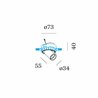 Wever & Ducré Bliek Round Petit Trimless 1.0 Recessed spot