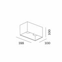 Wever & Ducré Box 2.0 LED Plafondlamp