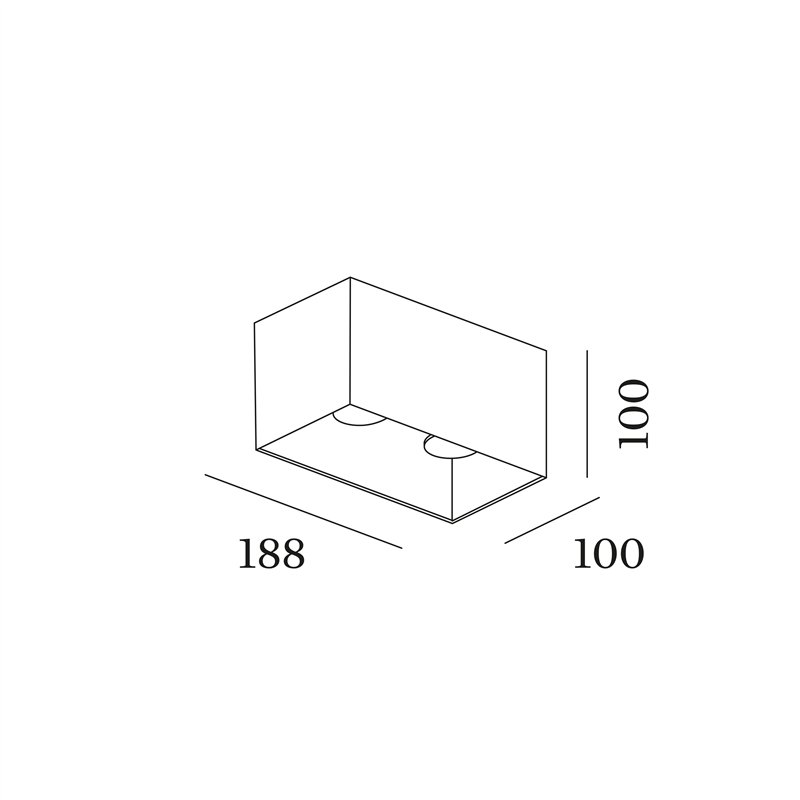 Wever & Ducré Box 2.0 LED Plafondlamp