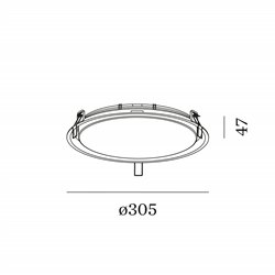 Wever & Ducré City IP44 2.6 Recessed spot