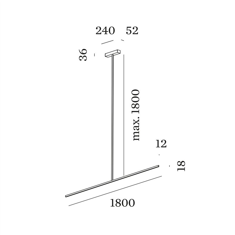 Wever & Ducré Fil 2.0 Plafondlamp