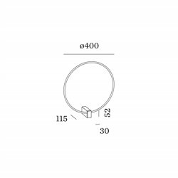 Wever & Ducré Finlin Round Wall 1.0 Wall lamp