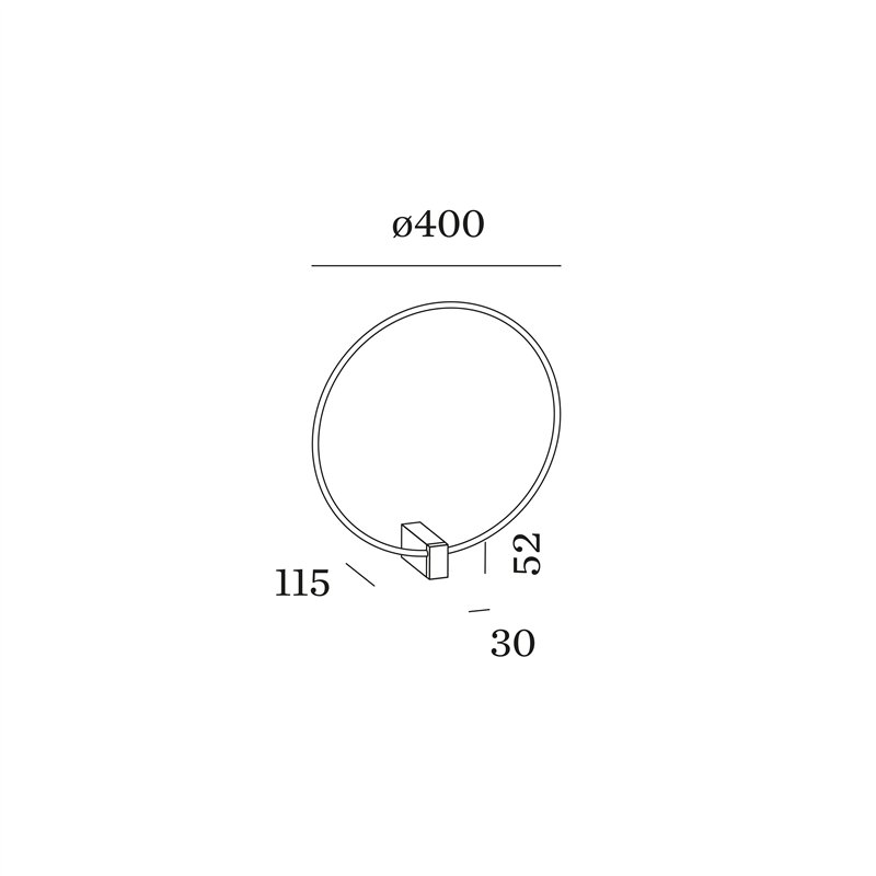 Wever & Ducré Finlin Round Wall 1.0 Wandlamp