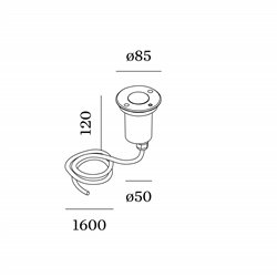 Wever & Ducré Map 0.9 Floor lamp
