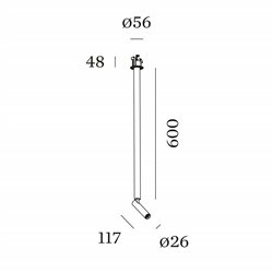 Wever & Ducré Match Stick Trimless 1.0 Recessed spot