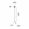 Wever & Ducré Match Stick Trimless 1.0 Recessed spot