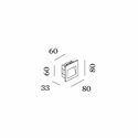Wever & Ducré Oris 0.8 Wandlamp