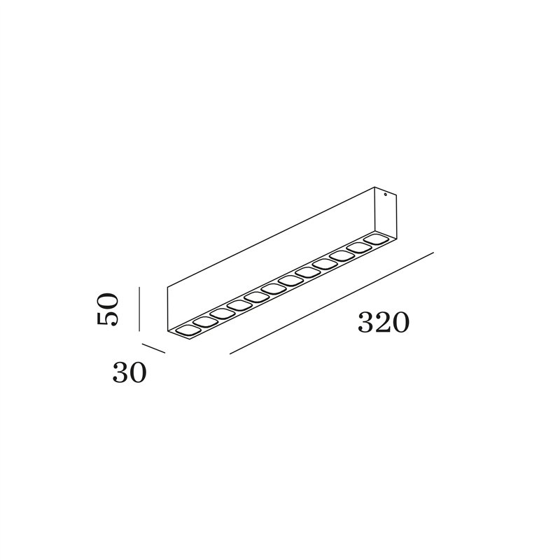 Wever & Ducré Pirro Petit Surface 12.0 Plafondlamp