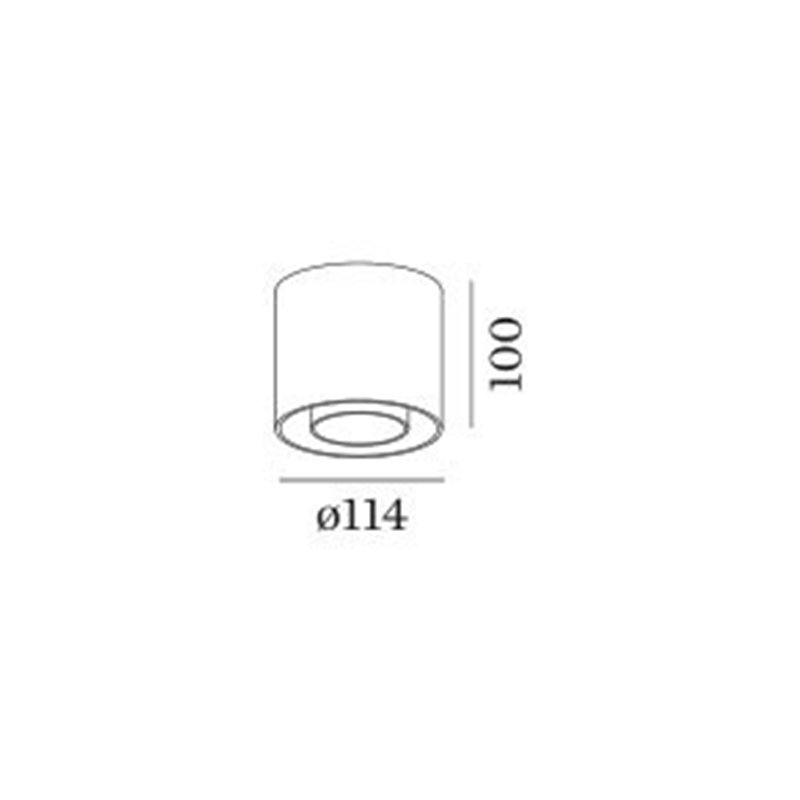 Wever & Ducré Ray Outdoor 1.0 Plafondlamp