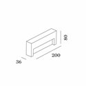 Wever & Ducré Reto Wall Surface Outdoor 2.0 Wandlamp