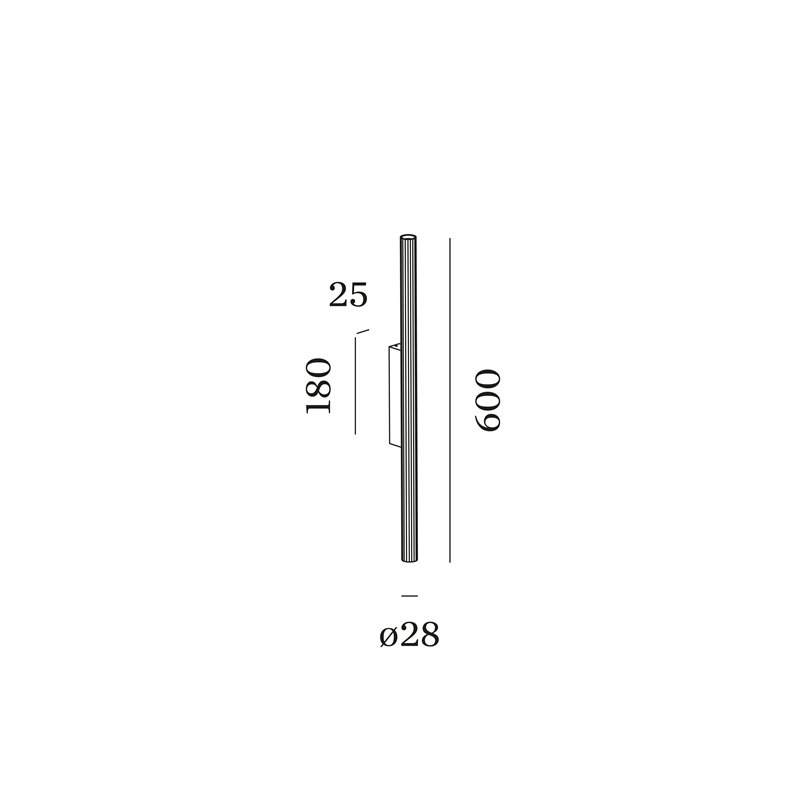 Wever & Ducré Trace Slim Wall 1.0 Wandlamp