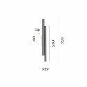 Wever & Ducré Trace Slim Wall 2.0 Wandlamp