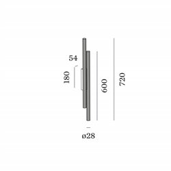 Wever & Ducré Trace Slim Wall 2.0 Wall lamp