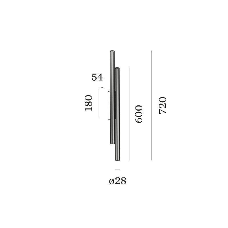 Wever & Ducré Trace Slim Wall 2.0 Wandlamp