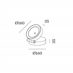 Wever & Ducré X-Beam Round 1.0 Floor lamp