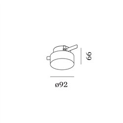 Wever & Ducré Mirbi IP44 1.0 Recessed spot