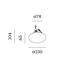 Wever & Ducré Perlez IP44 1.0 Recessed spot