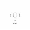 Wever & Ducré Perlez ClIP IP44 1.0 Wall lamp