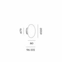 Wever & Ducré Perlez ClIP IP44 2.0 Wandlamp