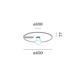 Wever & Ducré Mirro Soft 2.0 Ceiling lamp / Wall lamp