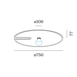 Wever & Ducré Mirro Soft 3.0 Ceiling lamp / Wall lamp