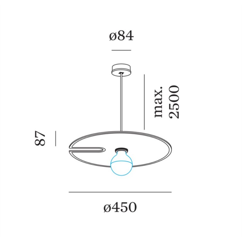 Wever & Ducré Mirro Soft Suspended 2.0 Hanglamp