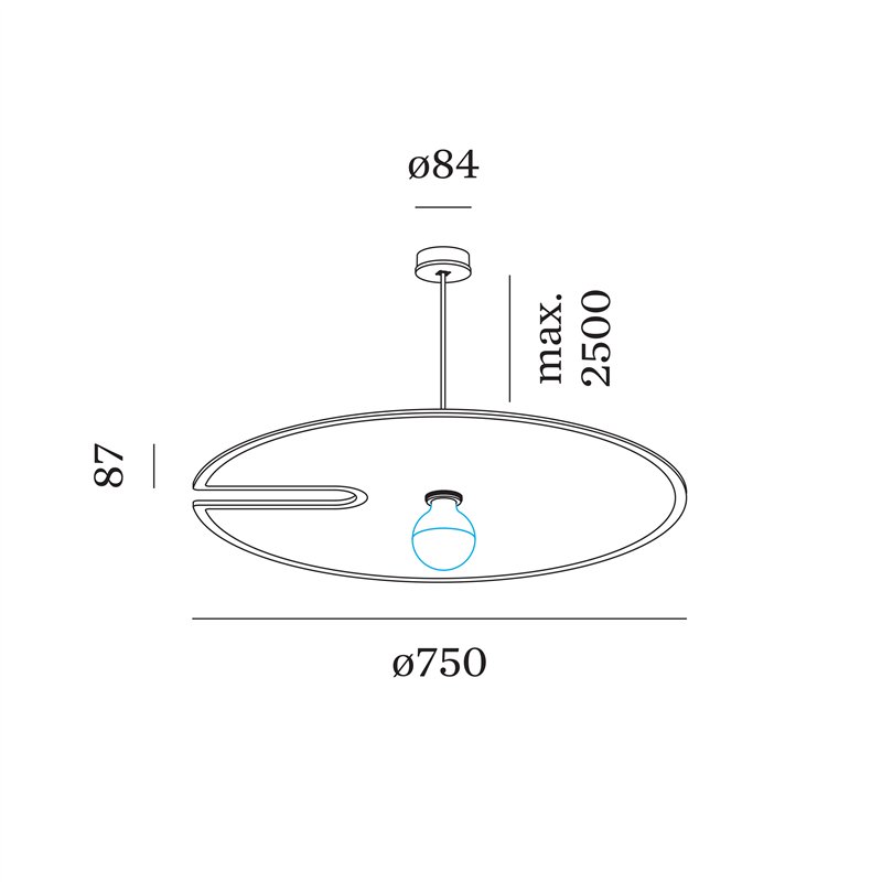 Wever & Ducré Mirro Soft Suspended 3.0 Hanglamp