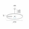 Wever & Ducré Mirro Soft Suspended 3.0 Suspension lamp