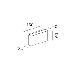 Wever & Ducré Kiosk 1.0 Wall lamp