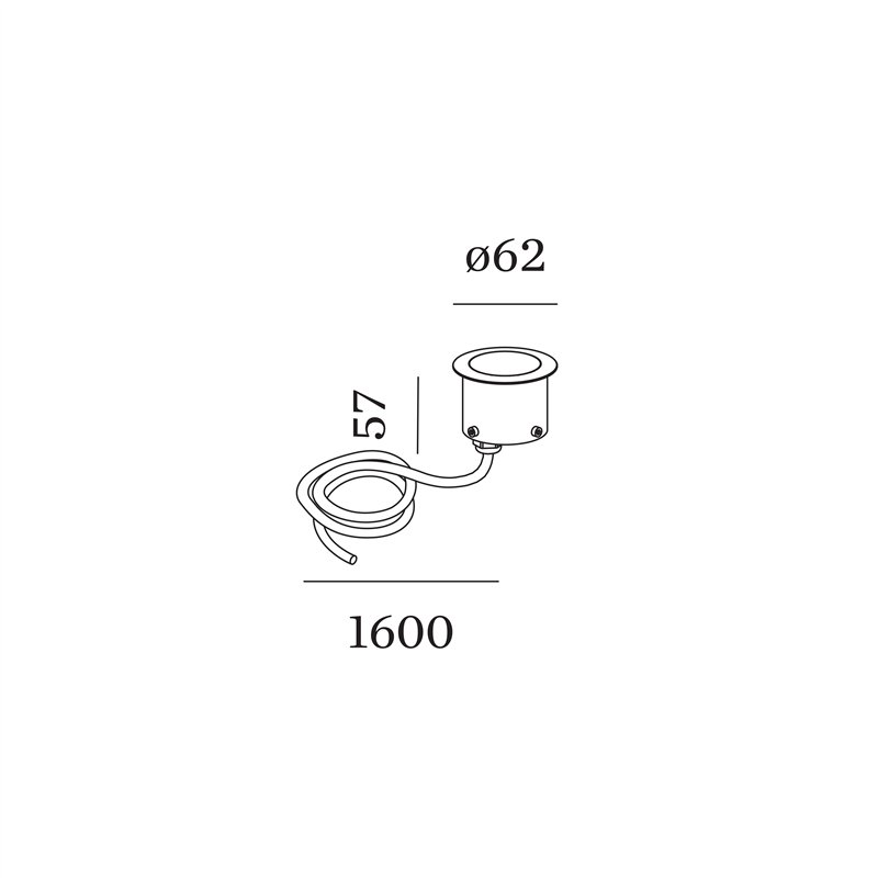 Wever & Ducré Blink Trim 1.0 Grondlamp