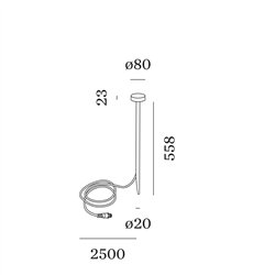 Wever & Ducré Pola 2.0 Garden lamp
