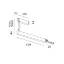 Wever & Ducré In Line Driver 100W Strex System | Suspended