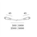 Wever & Ducré 24V Plug & Play System Extension Cable 2.5M
