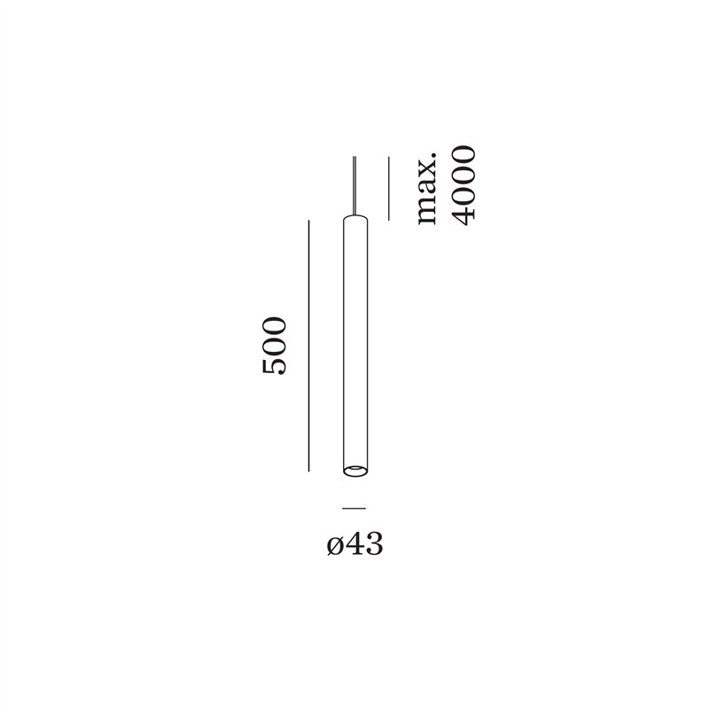 Wever & Ducré RAY SUSPENDED mini 5.0 PAR11 Hanglamp