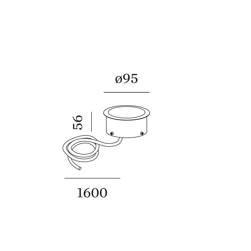 Wever & Ducré BLINK trim 2.0 Inbouwspot