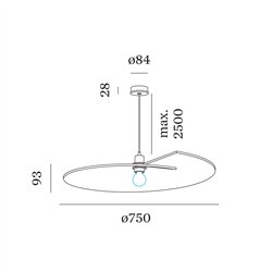 Wever & Ducré SPIRRA SOFT 1.0 Suspension lamp