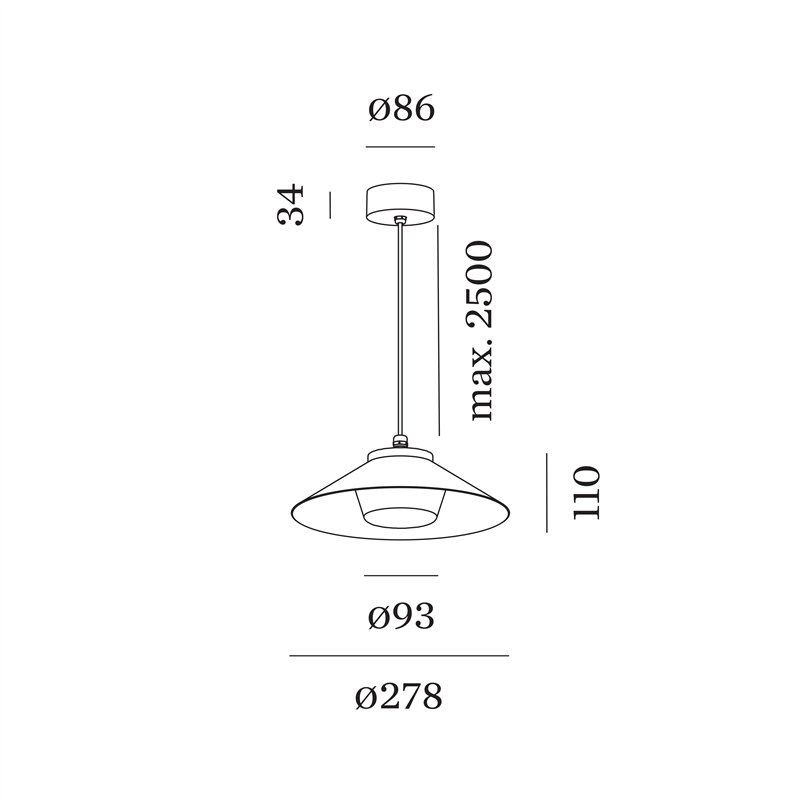 Wever & Ducré TRADORA SUSPENDED IP65 1.0 Hanglamp