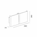 Wever & Ducré CG SQUARE 2G BIG Wandlamp