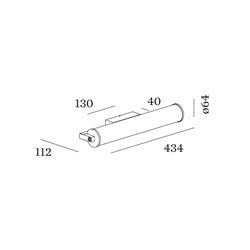 Wever & Ducré RIBELLE IP65 1.0 Wall lamp