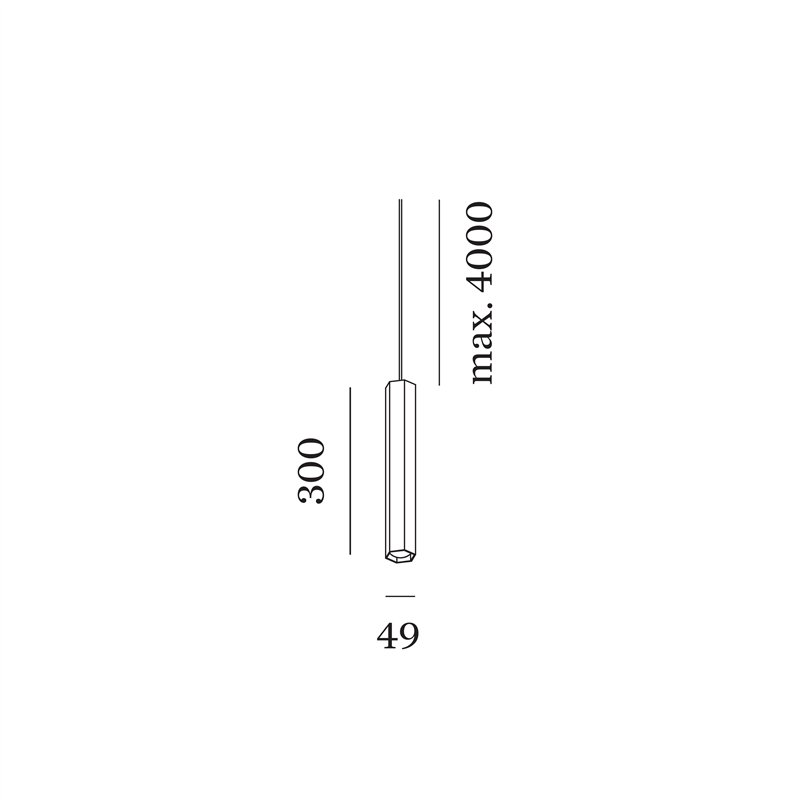 Wever & Ducré HEXO SUSPENDED mini 3.0 LED Hanglamp