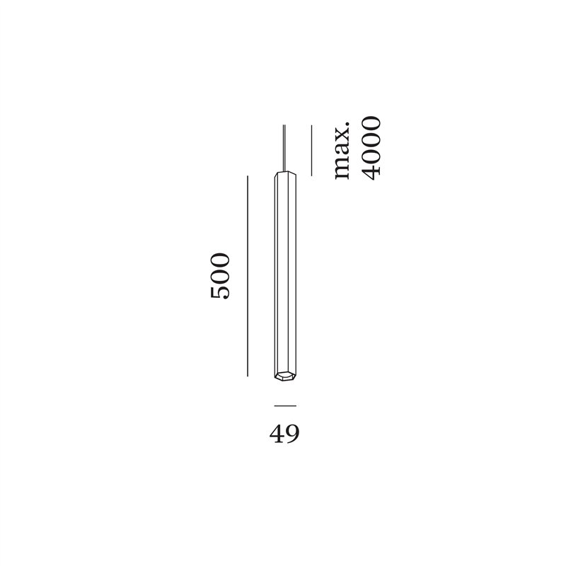 Wever & Ducré HEXO SUSPENDED mini 5.0 LED Hanglamp