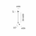 Wever & Ducré MATCH stick 1.0 Inbouwspot