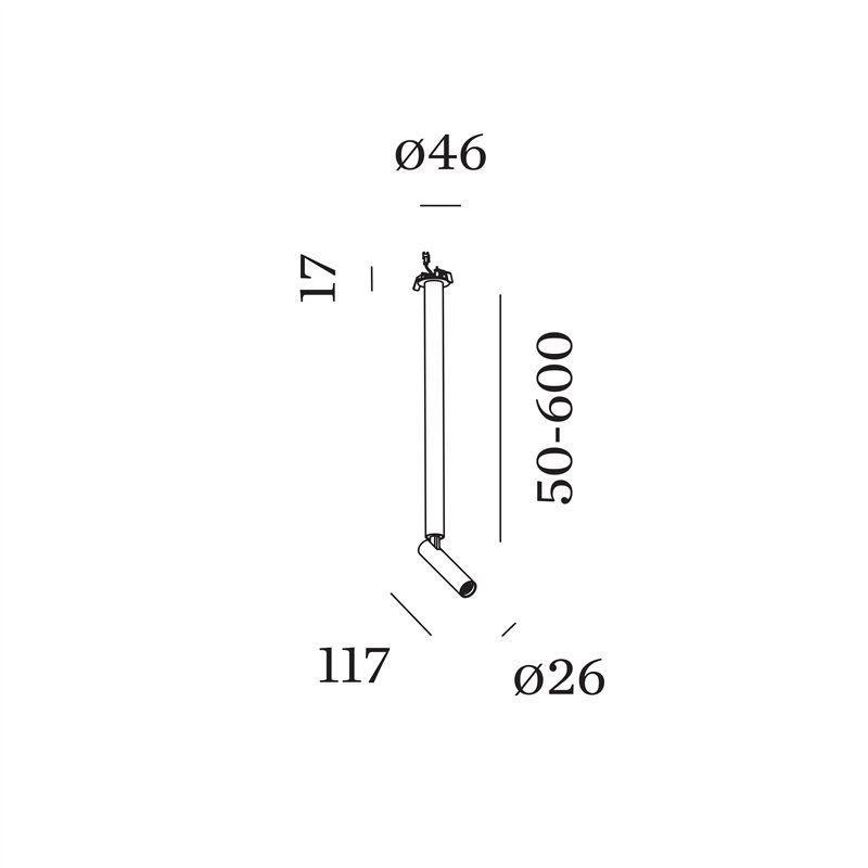 Wever & Ducré MATCH stick 1.0 Inbouwspot